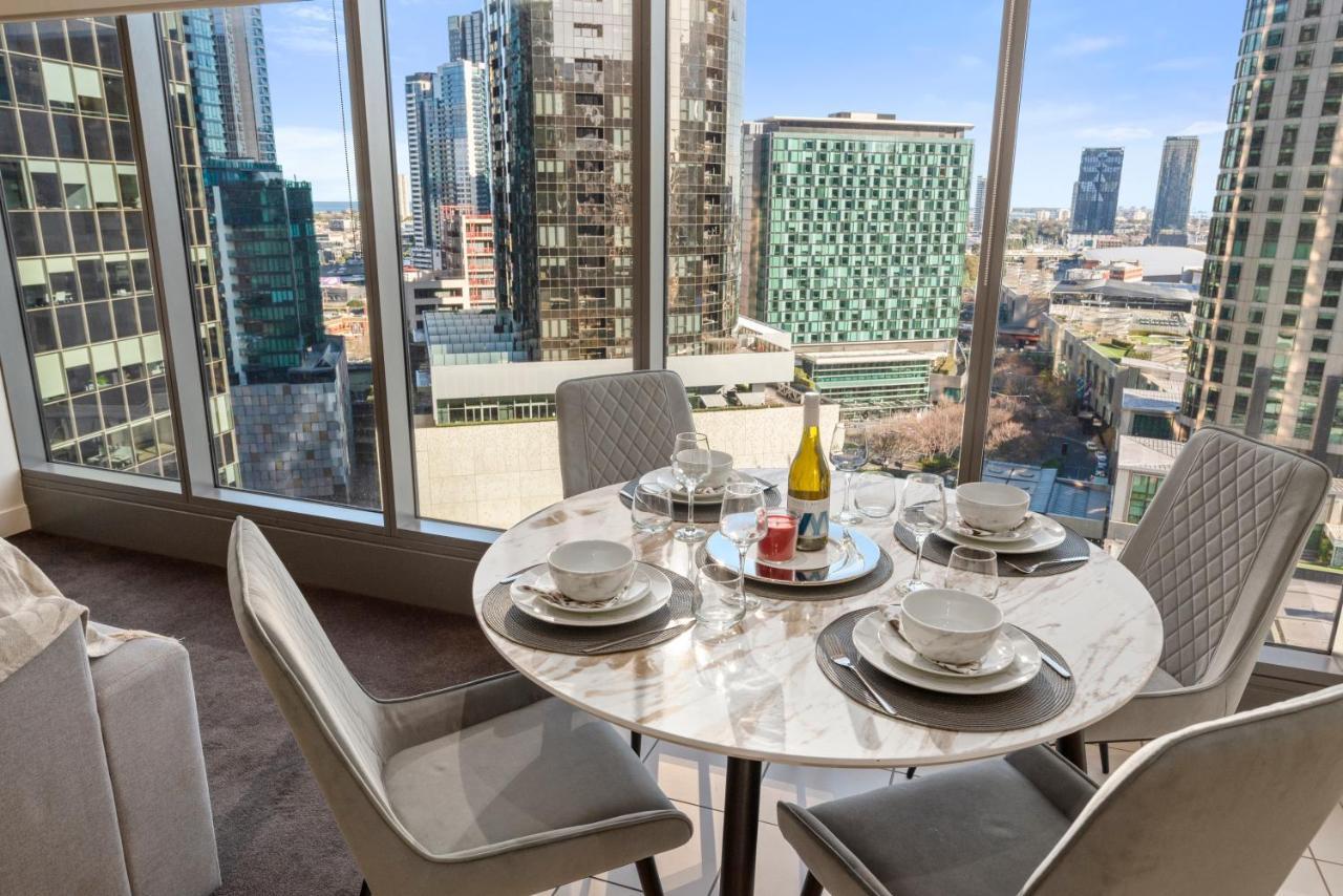 Sophisticated Designer Condo W River & City Views Melburne Exterior foto