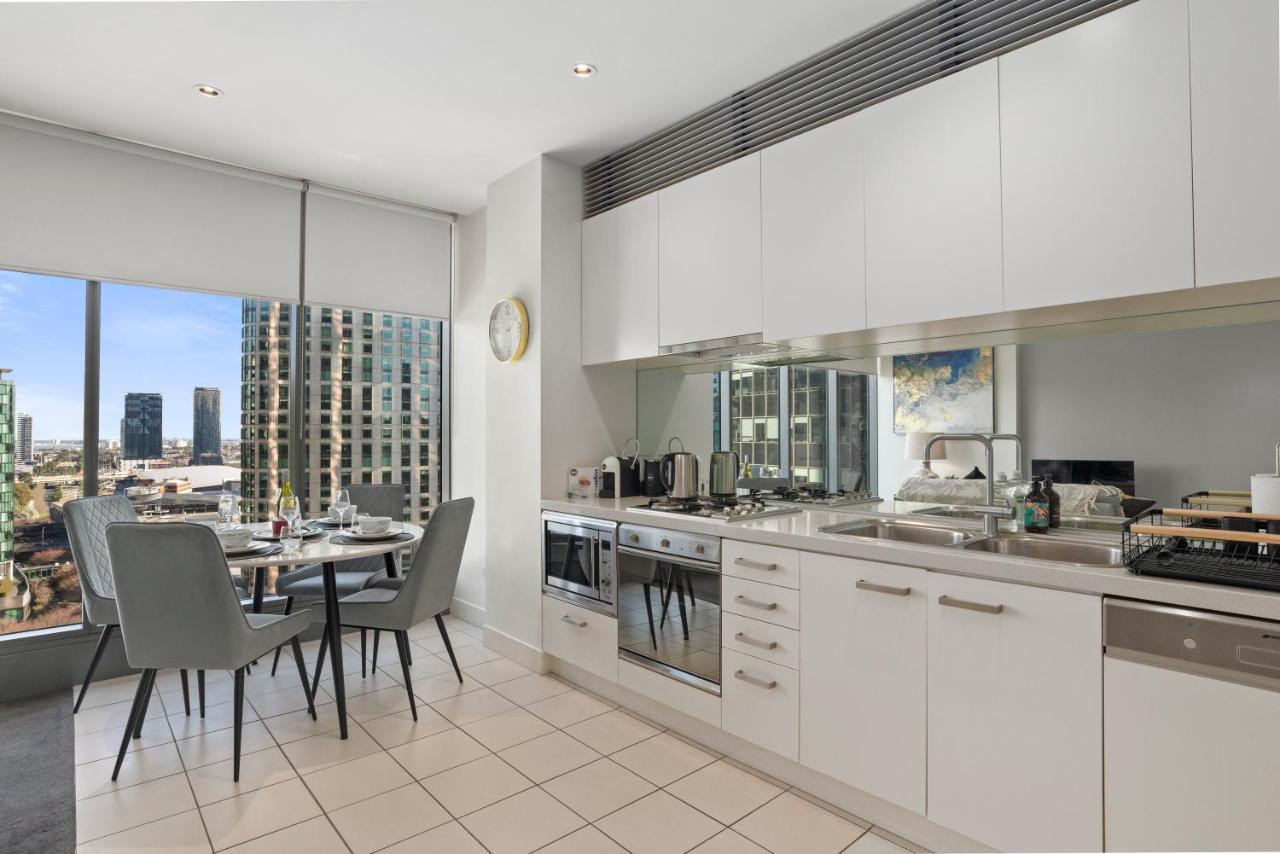 Sophisticated Designer Condo W River & City Views Melburne Exterior foto