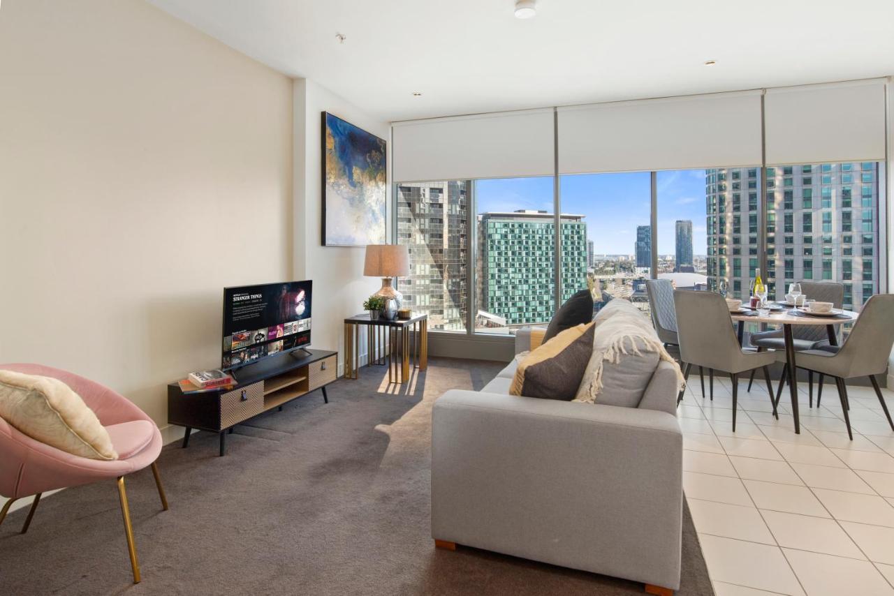 Sophisticated Designer Condo W River & City Views Melburne Exterior foto