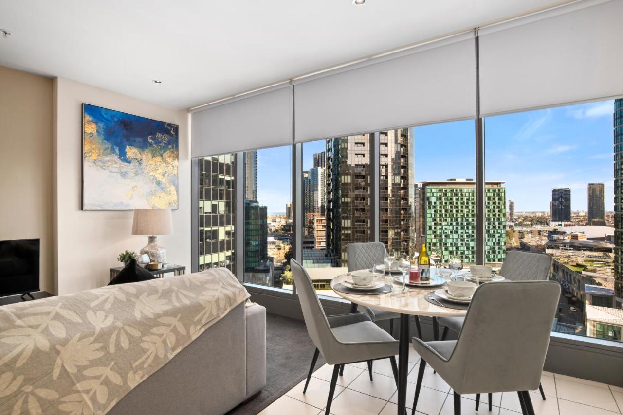 Sophisticated Designer Condo W River & City Views Melburne Exterior foto