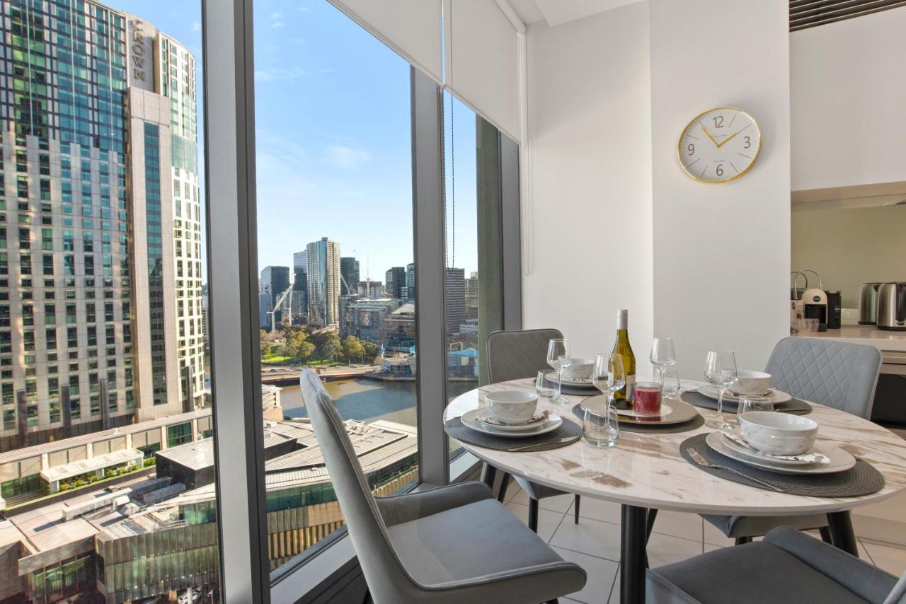 Sophisticated Designer Condo W River & City Views Melburne Exterior foto